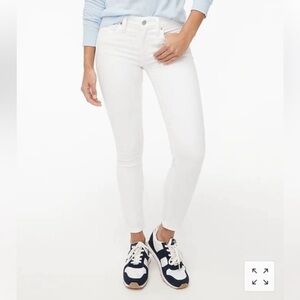 J Crew Factory Women’s Skinny Stretch White Denim